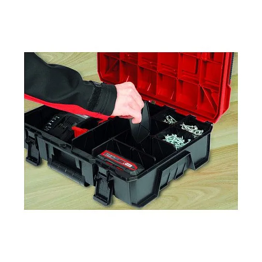 Systemkoffer E-Case S-F foam (schwarz/rot, mit 2 Schaumstoffeinlagen) — image 4