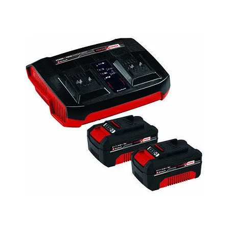 2x 4,0Ah & Twincharger Kit (schwarz/rot) — image 1