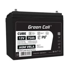 Green Cell AGM12V75AH-J UPS battery