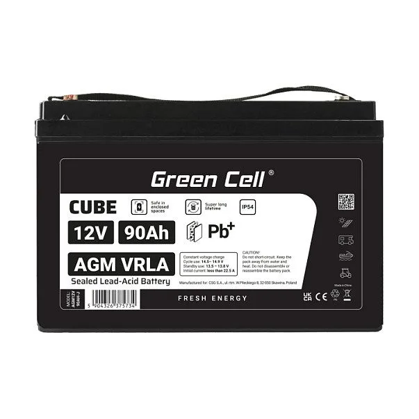 Green Cell AGM12V90AH-J UPS battery — image 4