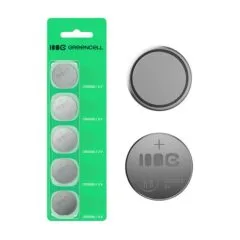 Green Cell 5x lithium battery CR2025 CR 2025 3V 160mAh Greencell button cell Blister