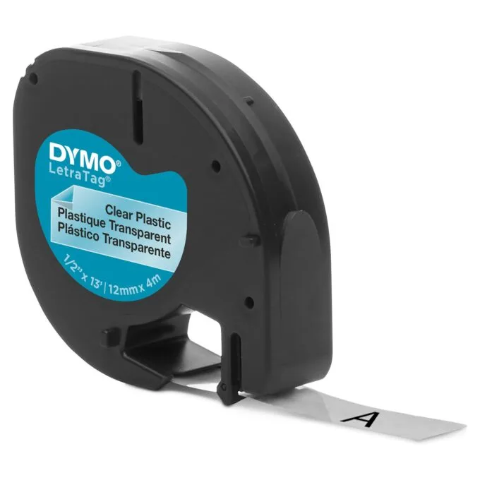 Dymo Letratag Band Plastik transparent 12 mm x 4 m — image 13