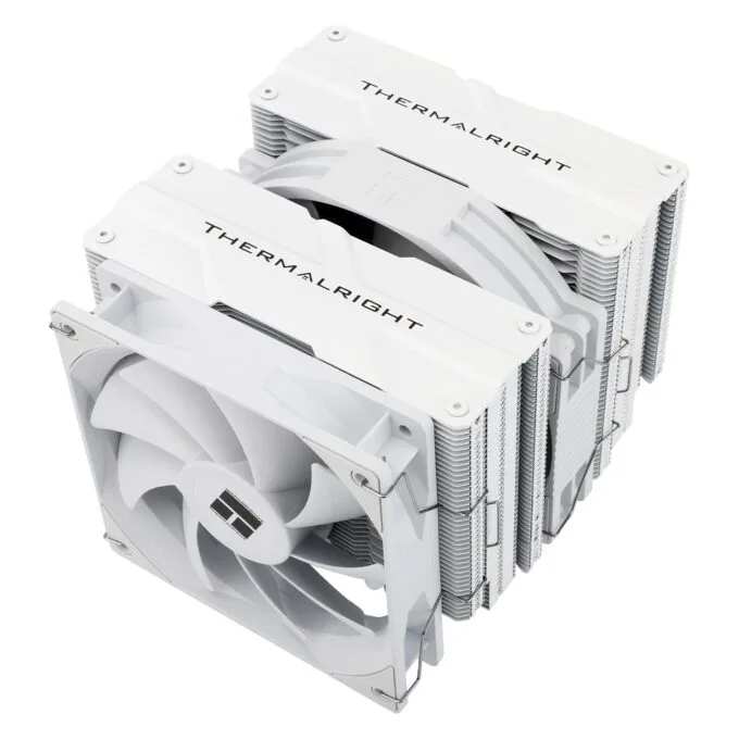 K Ventilateur pour processeur Thermalright Peerless Assassin 140 (Blanc) — image 1