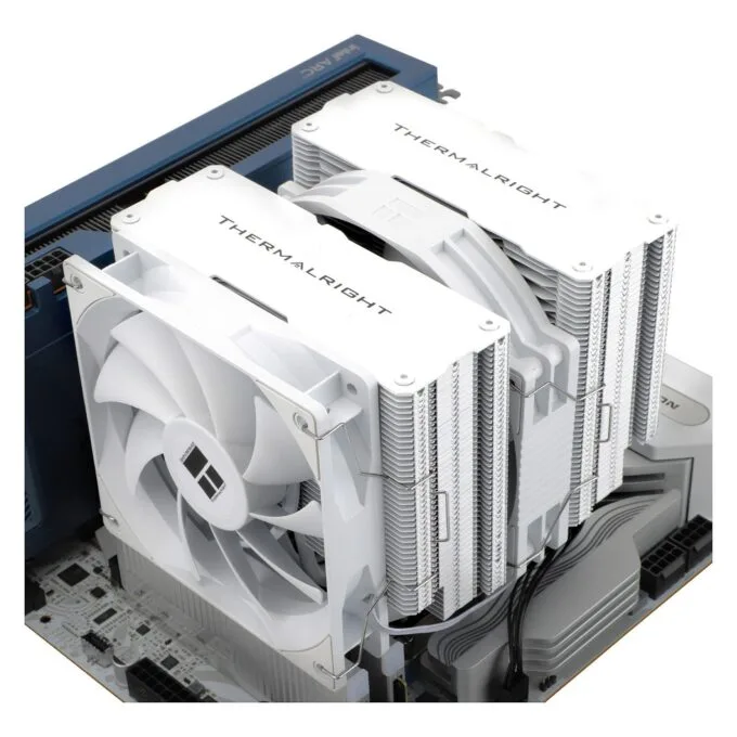 K Ventilateur pour processeur Thermalright Peerless Assassin 140 (Blanc) — image 8