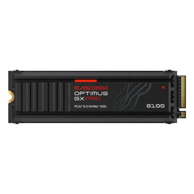 M.2 1TB Sandisk OPTIMUS GXPRO 8100 PCIe5 NVMe HS — image 1