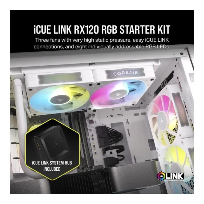 Corsair iCUE LINK RX120 RGB — image 2