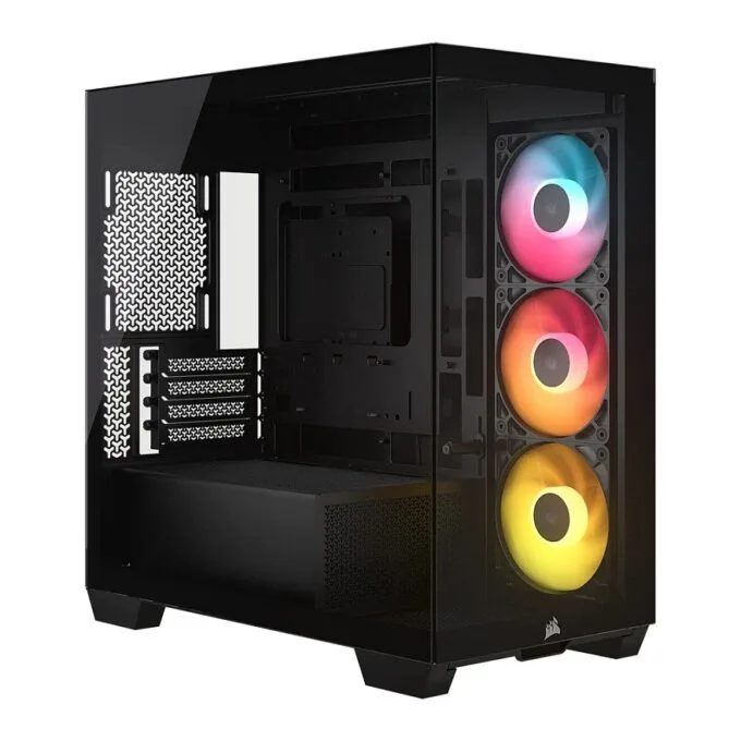 CORSAIR 2800X RS-R ARGB Micro-ATX Gehäuse Schwarz — image 1