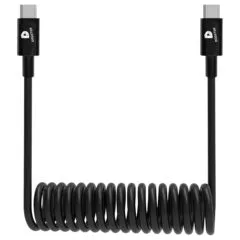 DEQSTER Ladekabel Spiralform - USB-C zu USB-C