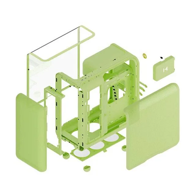 HYTE X50 - Mid Tower - E-ATX - Side Panel with Window tempered Glass — image 7