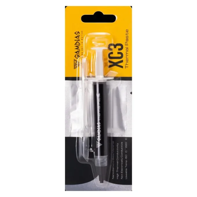GAMDIAS XC3 heat sink compound — image 2