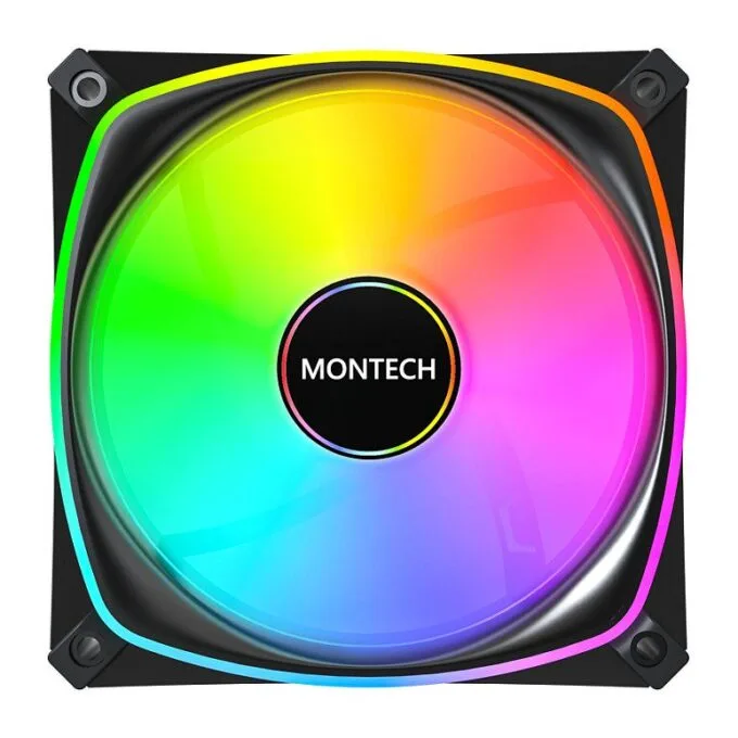 CASE FAN 120MM/AX120 PRO BLACK MONTECH — image 3