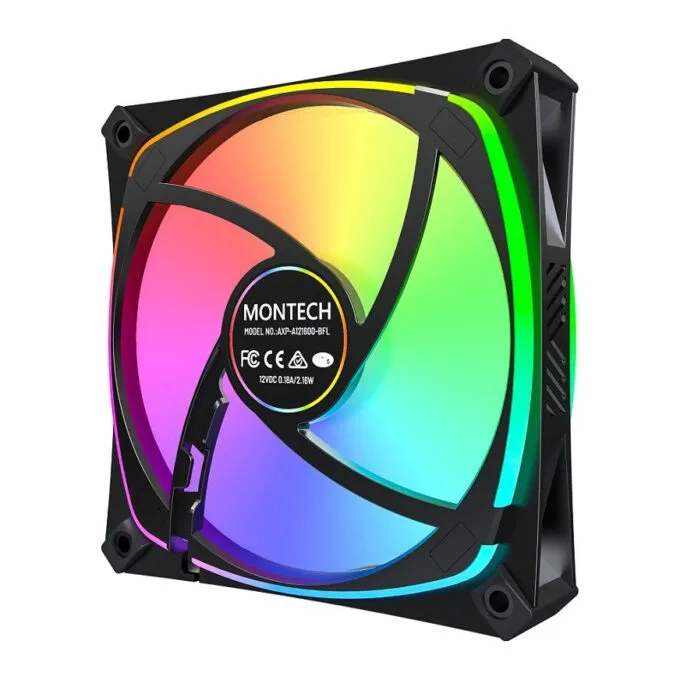 CASE FAN 120MM/AX120 PRO BLACK MONTECH — image 6