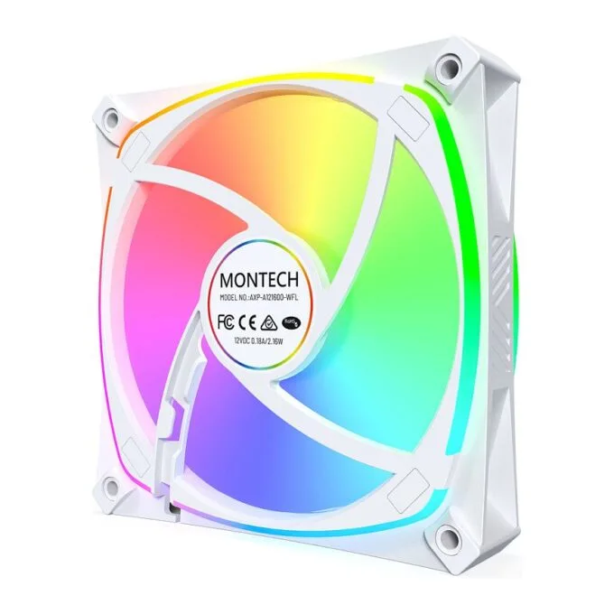 CASE FAN 120MM/AX120 PRO WHITE MONTECH — image 6