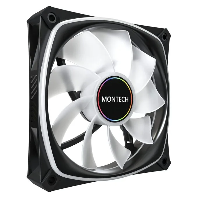 CASE FAN 120MM/RX120 PRO BLACK MONTECH — image 2