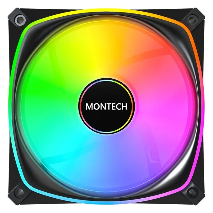 CASE FAN 120MM/RX120 PRO BLACK MONTECH — image 3