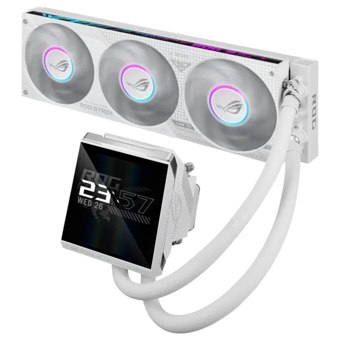 ASUS ROG Strix LC IV 360 ARGB LCD White Edition — image 4