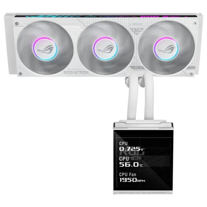 K ASUS ROG STRIX SLC IV 360 ARGB LCD WHITE — image 2