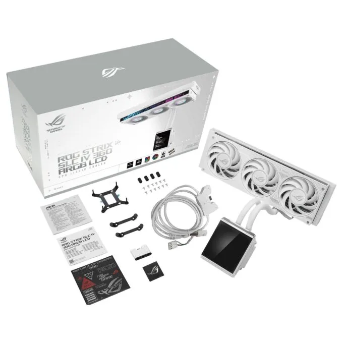 K ASUS ROG STRIX SLC IV 360 ARGB LCD WHITE — image 19