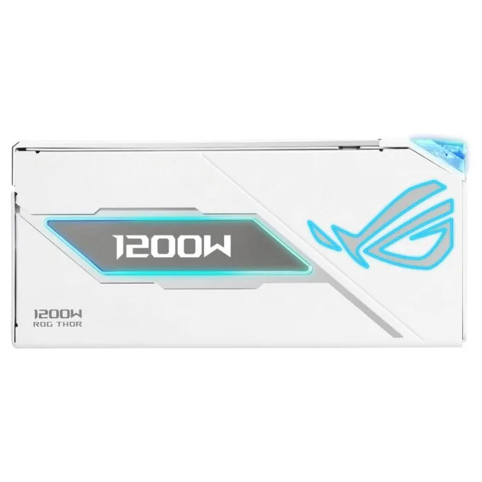 ASUS ROG -THOR-1200P3-WHITE-GAMING-E power supply unit — image 2