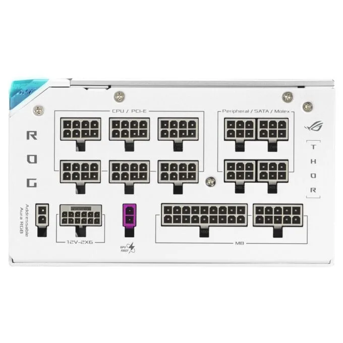 ASUS ROG -THOR-1200P3-WHITE-GAMING-E power supply unit — image 5