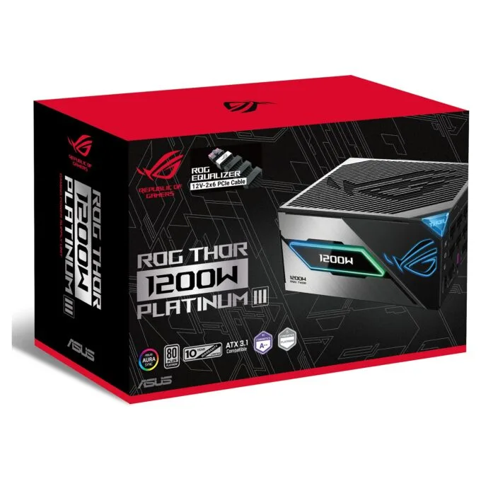 ASUS ROG -THOR-1200P3-GAMING-E power supply unit — image 11
