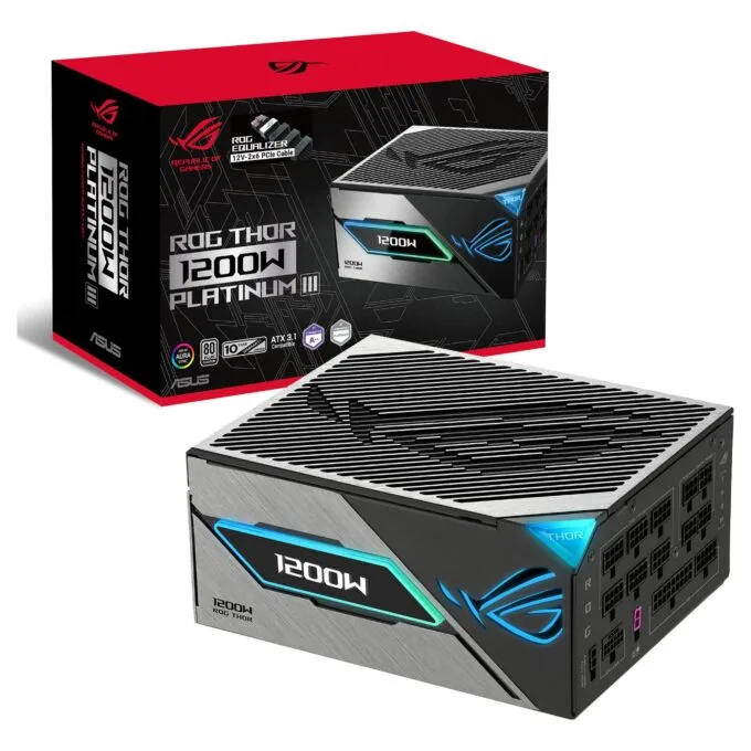 ASUS ROG -THOR-1200P3-GAMING-E power supply unit — image 12