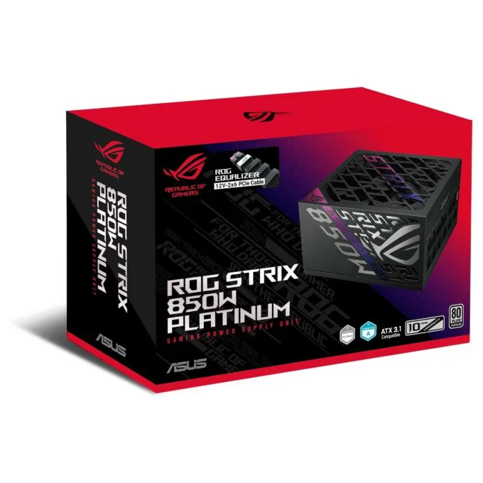 ASUS ROG -STRIX-850P-GAMING-E power supply unit — image 14