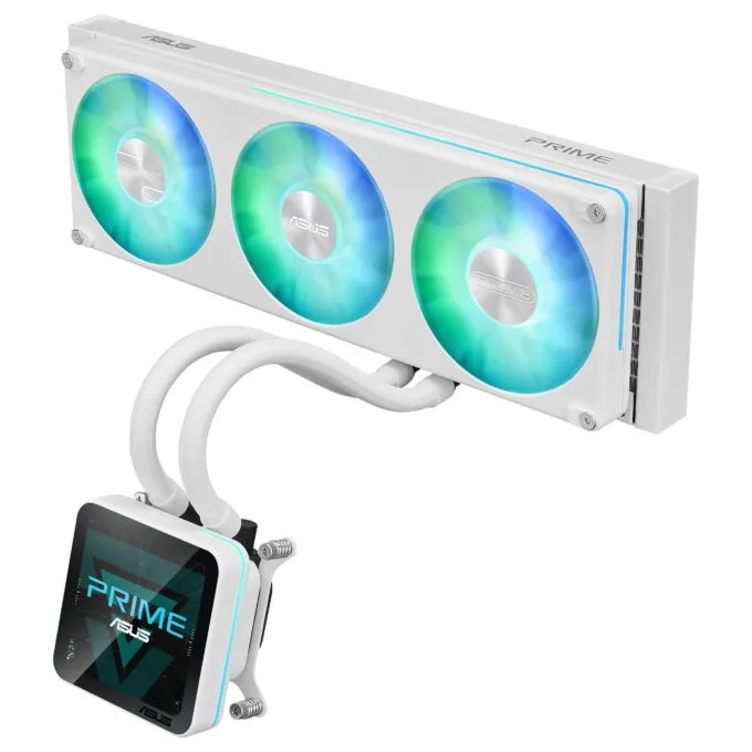 K Asus PRIME SLC II 360 ARGB LCD WHT — image 1