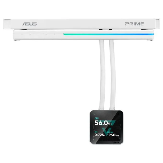 K Asus PRIME SLC II 360 ARGB LCD WHT — image 11