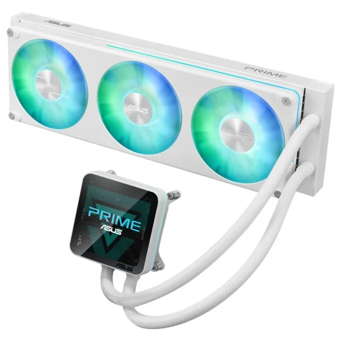 K Asus PRIME LC II 360 ARGB LCD WHT — image 1