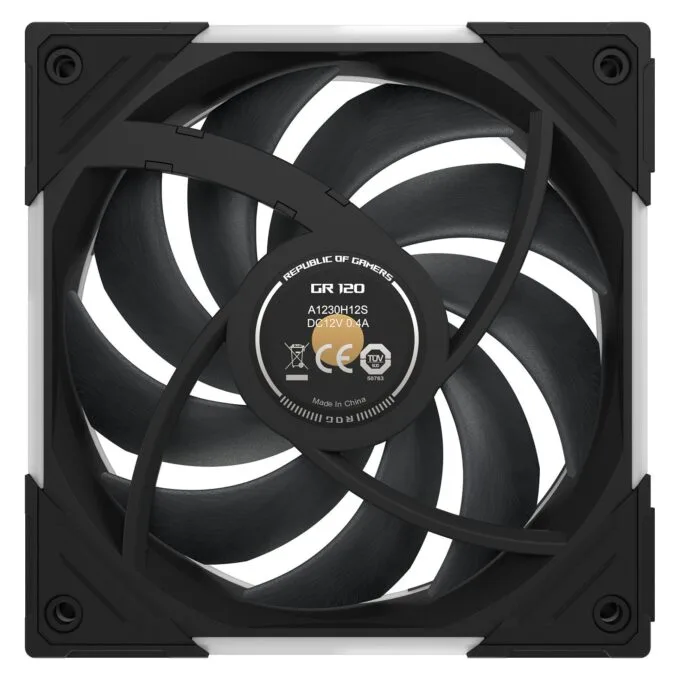 ASUS LÜFTER ROG EURUX GR120 FAN ARGB REVERSE Black 3IN1 — image 23