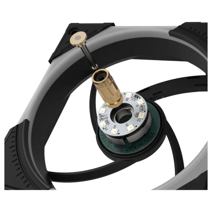 ASUS LÜFTER ROG EURUX GR120 FAN ARGB REVERSE Black 3IN1 — image 25