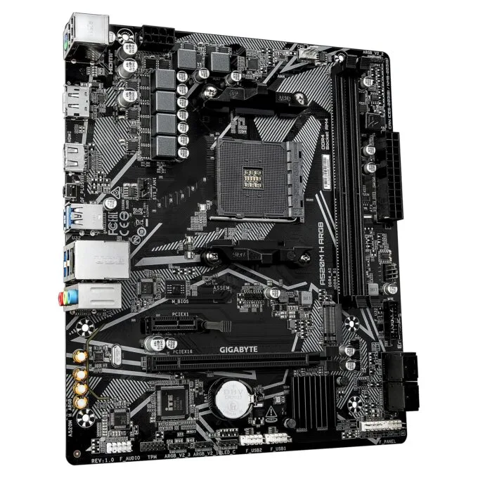 GIGABYTE A520M H ARGB motherboard — image 3