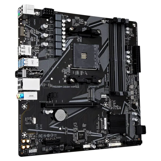 GIGABYTE A520M DS3H WIFI6E — image 3