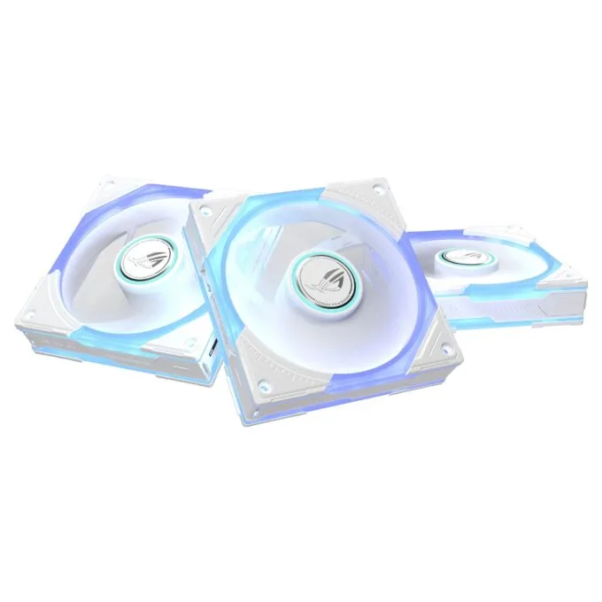 ASUS LÜFTER ROG EURUX GR120 FAN ARGB REVERSE White 3IN1 — image 3