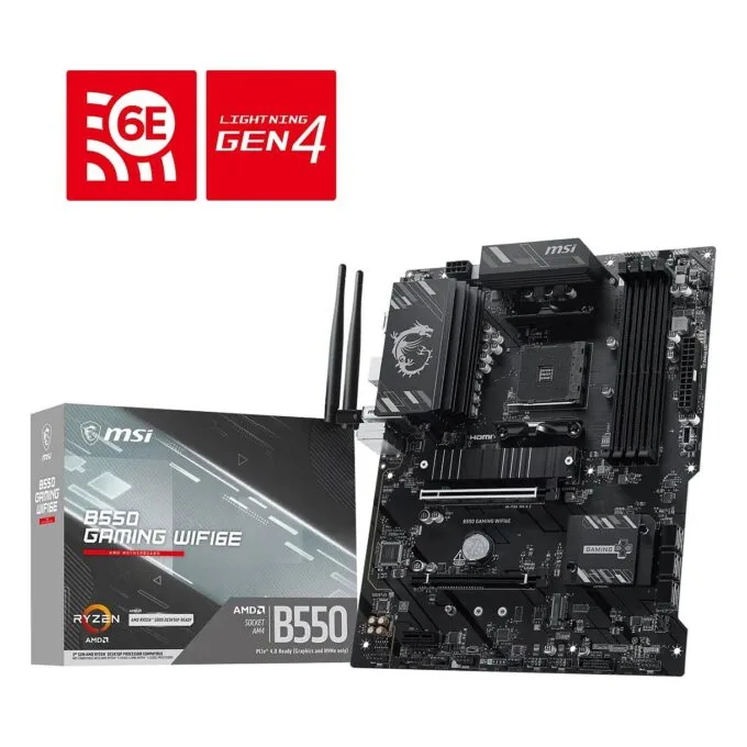 MSI B550 Gaming WiFi6E (B550,AM4,ATX,DDR4) — image 1