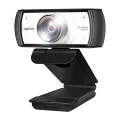 Logilink Webcam 1080p FHD Webcam + Dual-Mikro 120° manu Fok.