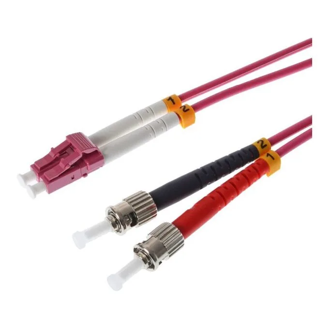 Helos 2m OM4 LC/ST InfiniBand/fibre optic cable — image 1