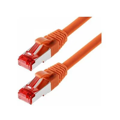 helos Patchkabel Cat.6 GHMT AWG 27/7 orange 0,25 m — image 1