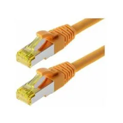 helos Patchkabel Cat.6a GHMT AWG 26/7 gelb 1,0m