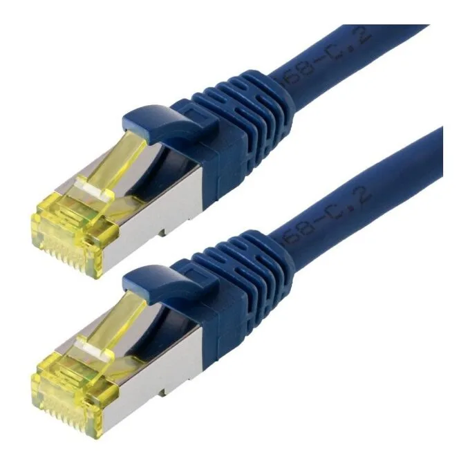 Helos S/FTP (PIMF) CAT 6a 5m networking cable — image 1