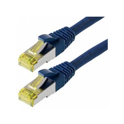 helos Patchkabel Cat.6a GHMT AWG 26/7 blau 0,5m — image 1