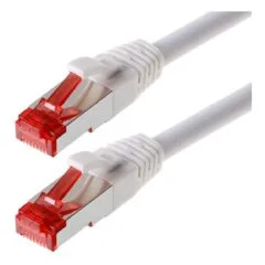 helos Patchkabel Cat.6 GHMT AWG 27/7 weiss 2,0 m