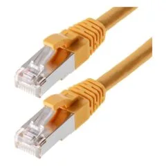 helos Patchkabel Cat.6 GHMT AWG 27/7 gelb 1,0 m