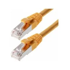 helos Cat.5e Patchkabel SF/UTP AWG 26 gelb 5,0 m