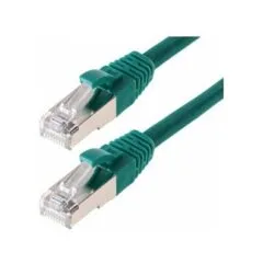 helos Cat.5e Patchkabel SF/UTP AWG 26 grn 0,5 m