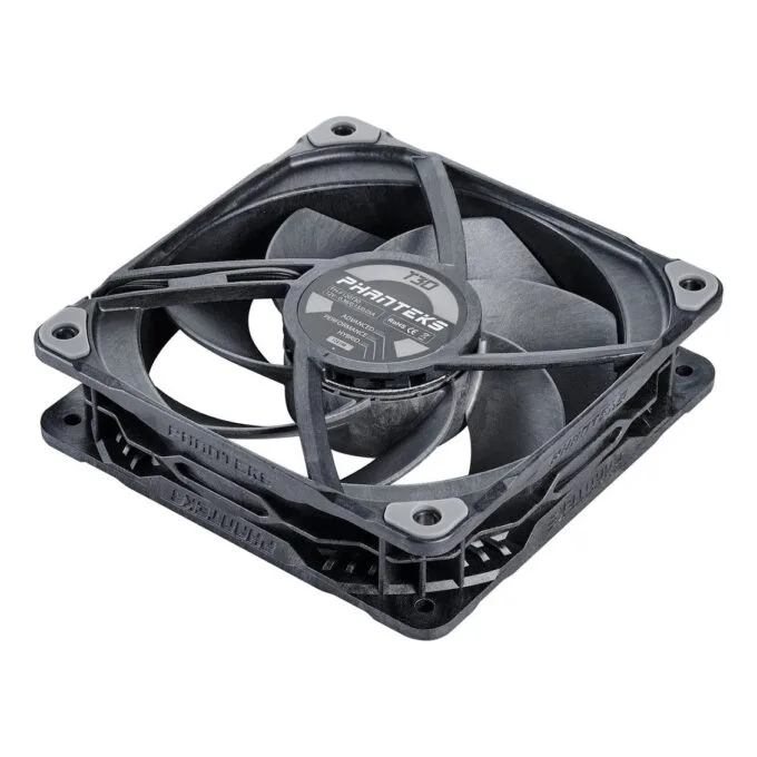 Phanteks T30 PWM 120mm Fan 3-Pack - Black — image 3