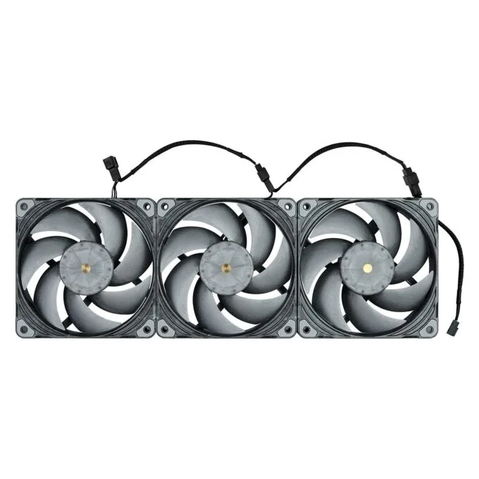 Phanteks T30 PWM 120mm Fan 3-Pack - Black — image 6