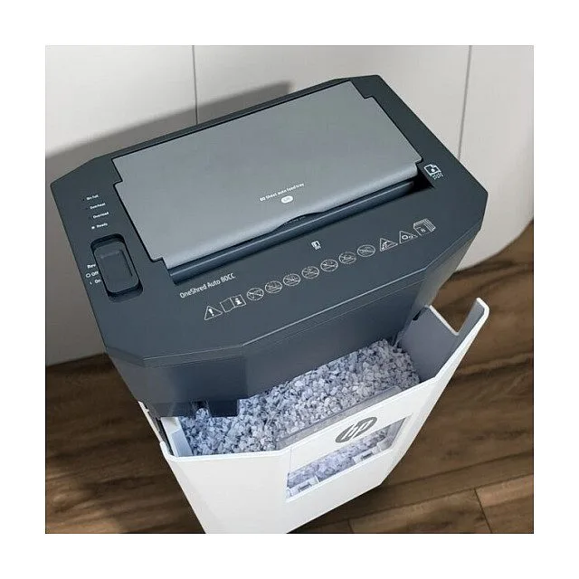 HP OneShred Auto 80CC paper shredder — image 8