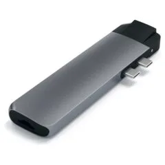 Satechi Type-C Pro Hub 4K HDMI with Ethernet space gray